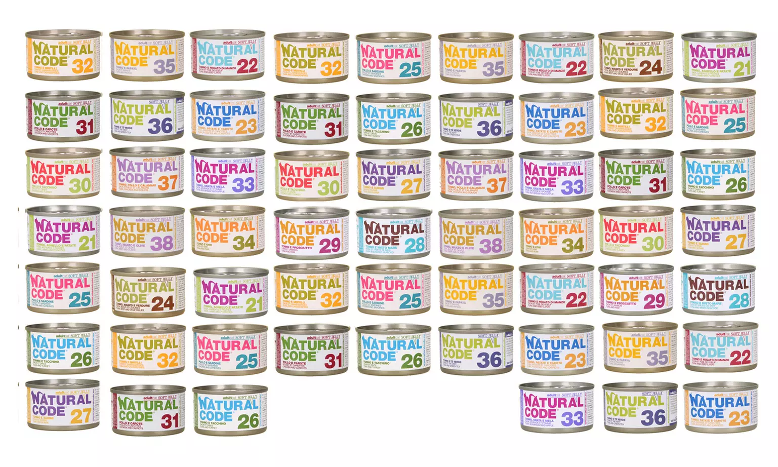 Natural Code - Cibo umido per gatti con ingredienti selezionati