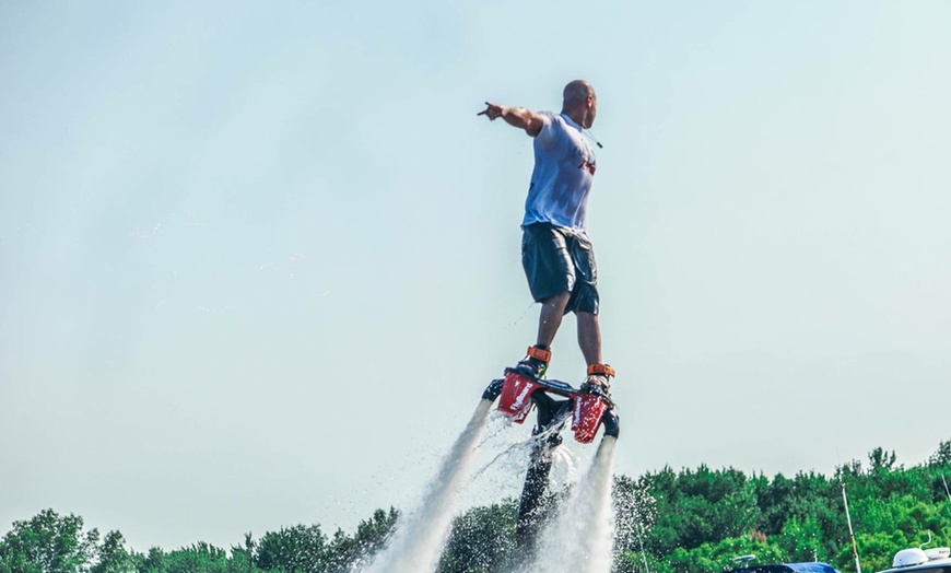 Image 5: Flyboarding or Hoverboarding