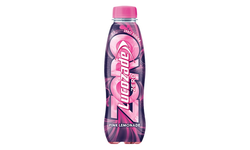 Image 32: Lucozade Energy Flavoured Sparkling Drink 380ml 24-Pack