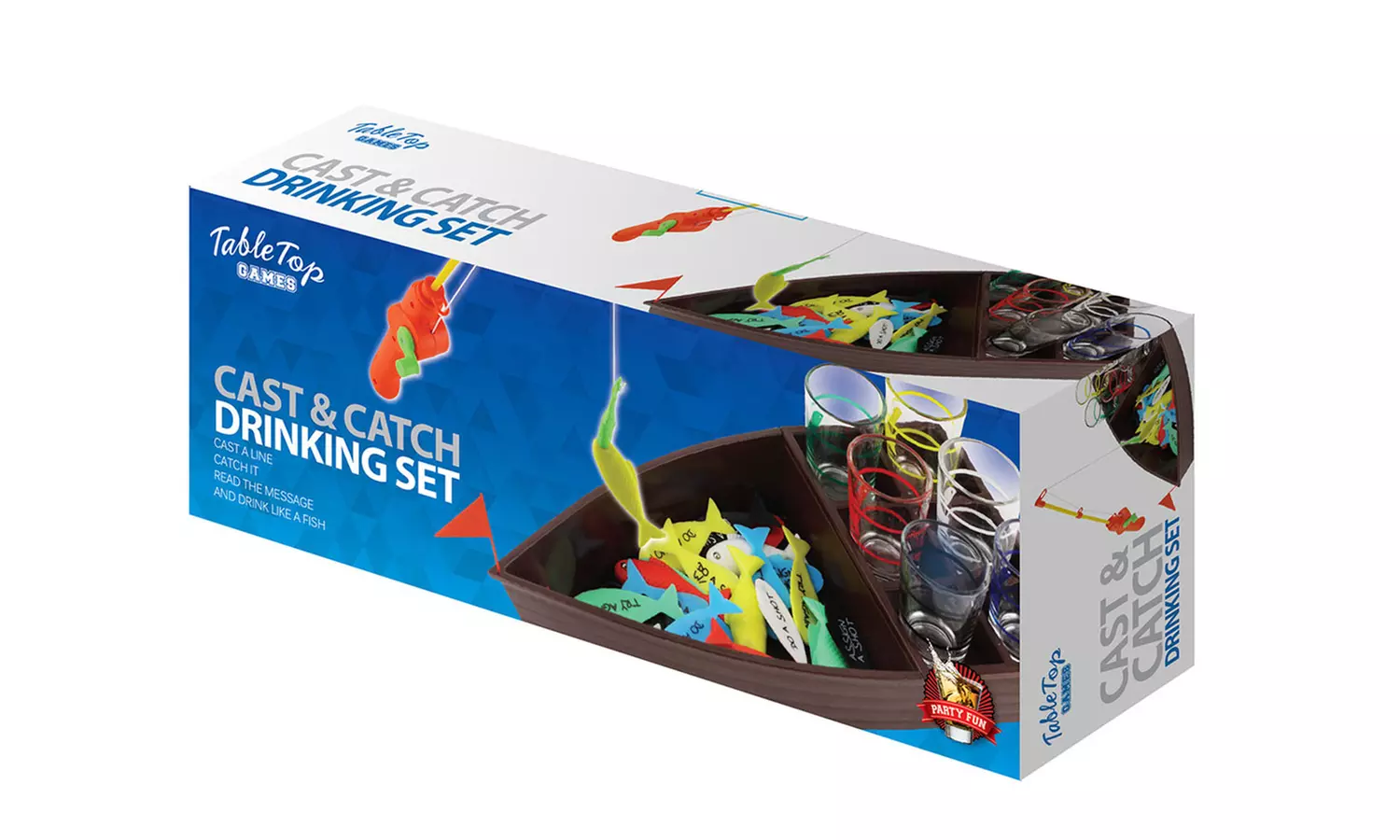 Cast and Catch Fish Drinking Game - Second Medium