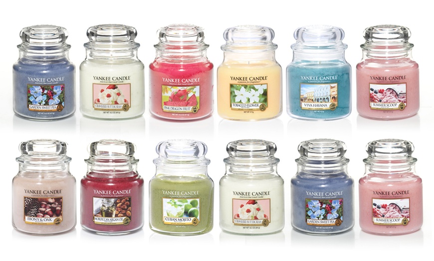 Image 1: Six-Pack of Yankee Candles