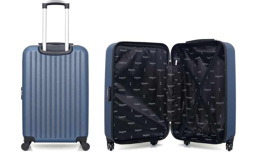 Image 41: Set of Three Suitcases