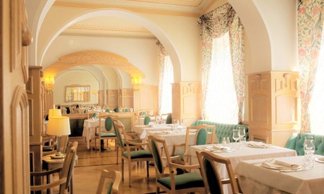 Menu da 3 o 4 portate alla carta con vino per 2 persone al ristorante Grand Hotel Imperial (sconto fino a 51%)