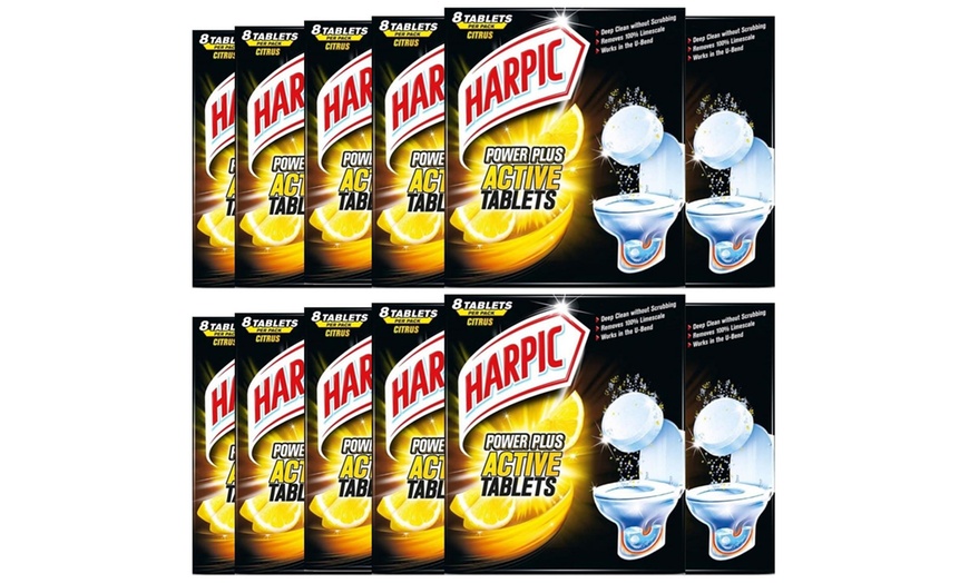 Image 8: 6-, 12- or 24 Packs of Eight-Piece Harpic Power Plus Tablets