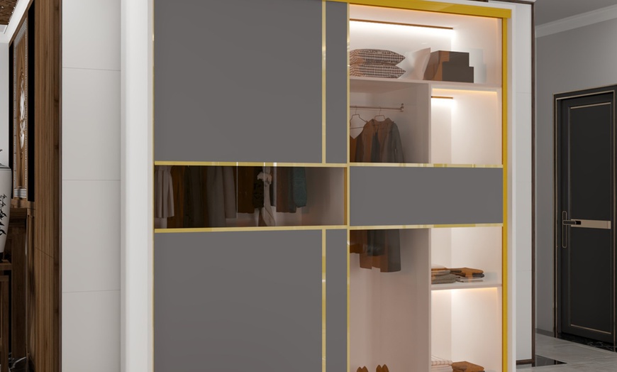 Image 15: Sliding Wardrobes 4U Sliding Double Door Wardrobe