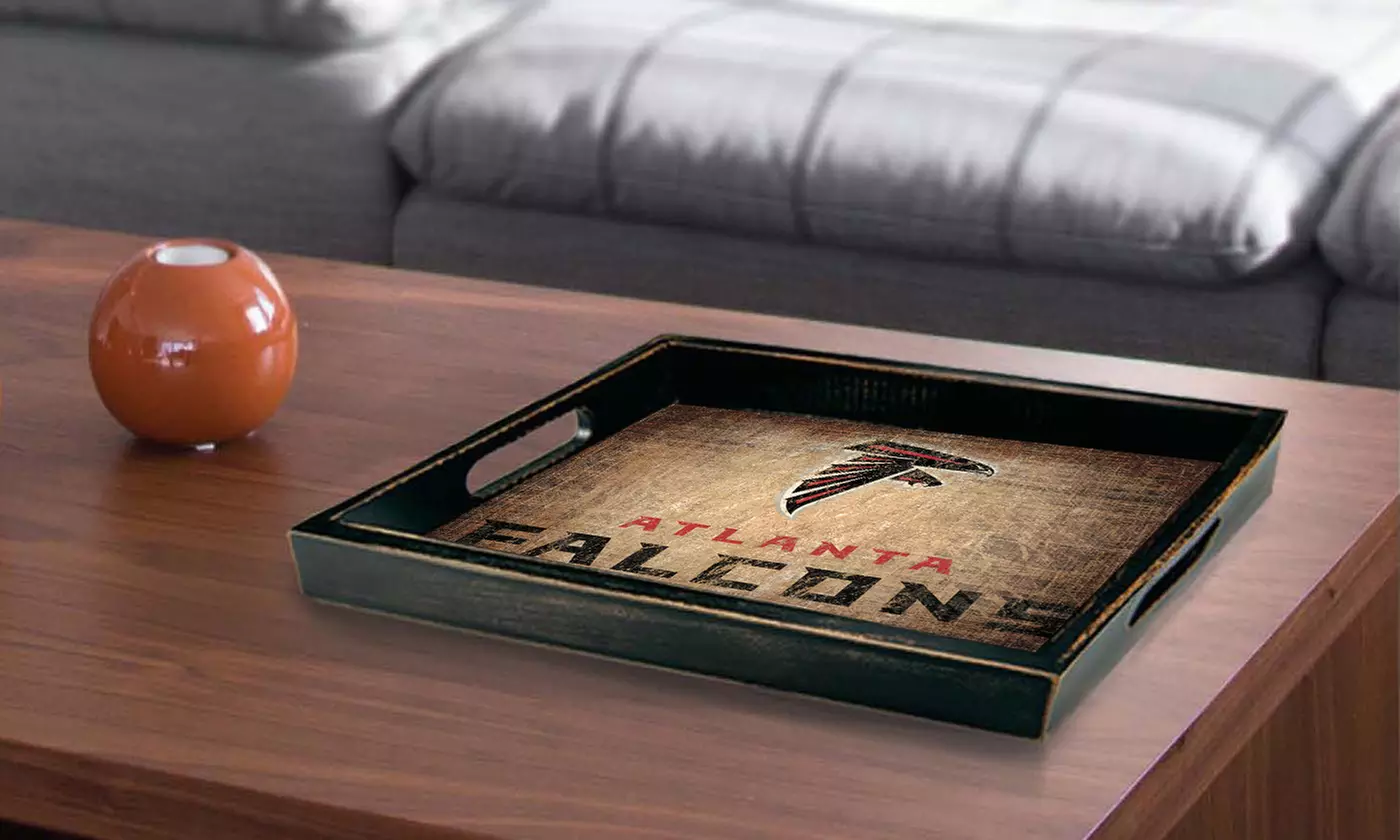 Fan Creations NFL Woodgrain Tray - Primary Image