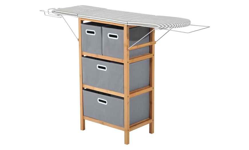 Image 10: Ironing Board and Storage Unit