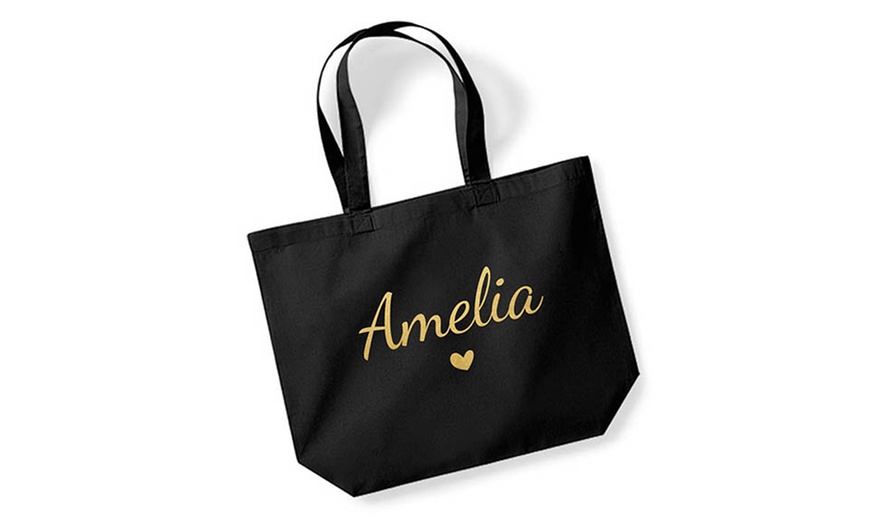 Image 1: Personalised Tote Bags