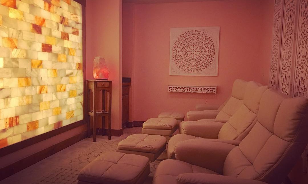Relaxing salt cave sessions for couples, groups, and individuals