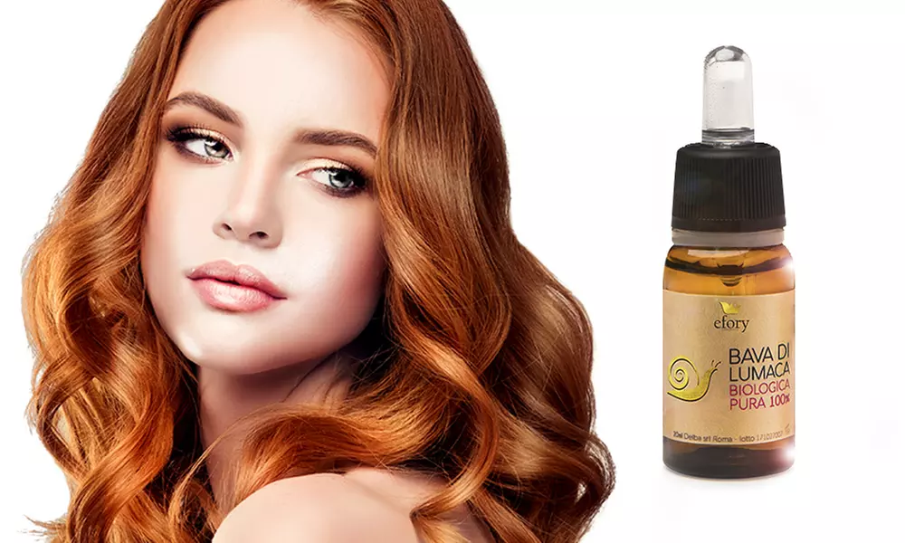 1 ou 2 sérums à la bave d'escargot pure 100 % par Efory Cosmetics de 20 ml, quantité au choix - Primary Image