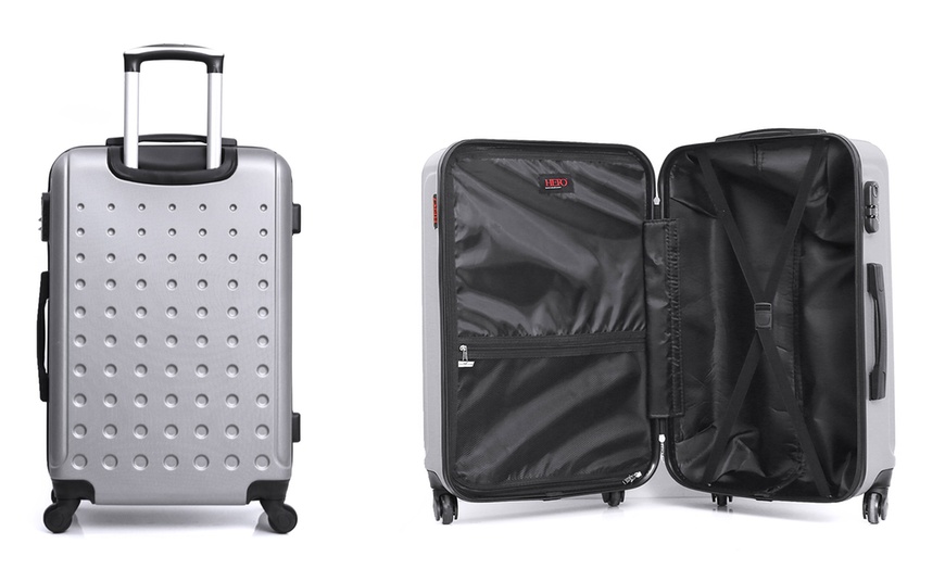 Image 10: Hero Three-Piece Luggage Set 