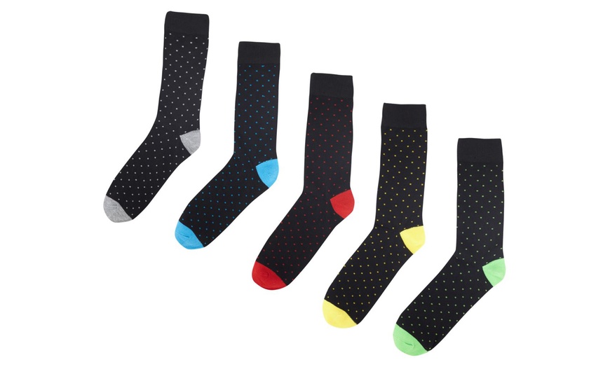 Image 3: Pack of Five Men's Socks