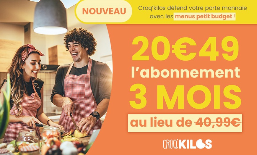 Image 1: Programme minceur de 3, 6 ou 12 mois avec Croq Kilos