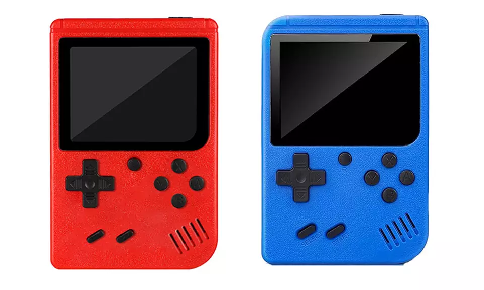 1 o 2 console portatile per videogiochi retrò con 500 o 800 giochi