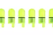 20 PCS LED Night Fishing Bite Bait Alarm 2 Bells Light Rod Tip Clip Alert Ring - Second Medium