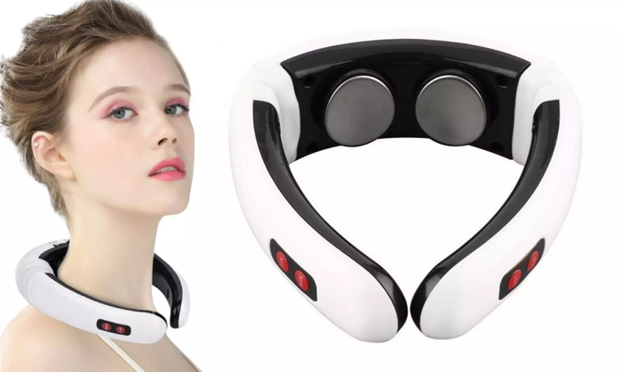 Appareil de massage pour le cou avec 6 modes différents - Primary Image