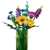 Image 2: Lego Inspired Wildflower Bouquet Block Set