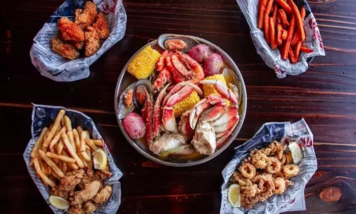 $40 for Food and Drinks at Crab Du Jour ($50 Value) - Second Medium