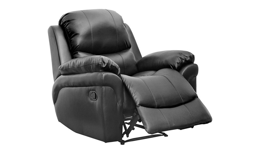 Image 3: Madison Manual Recliner Chair