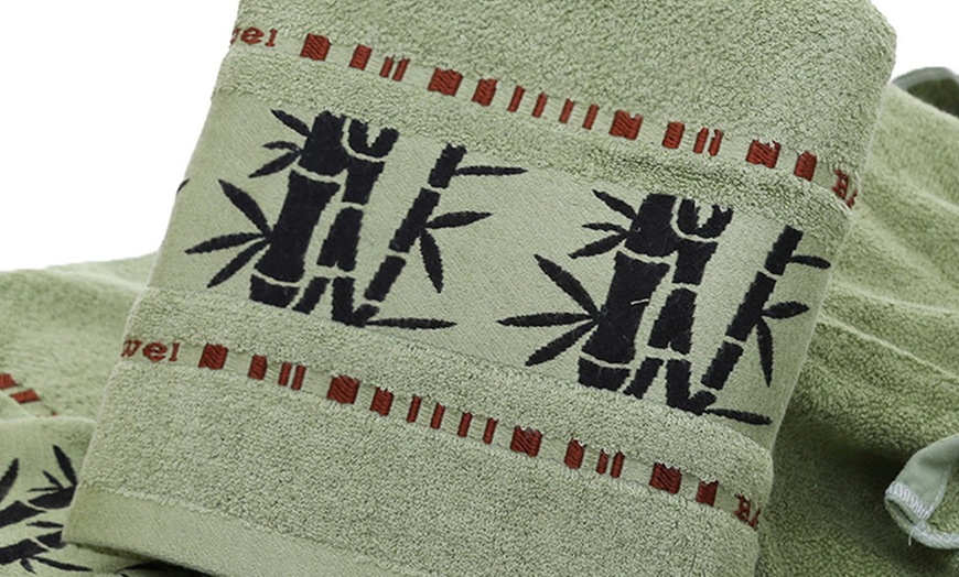 Image 9: Bamboo Towel Set