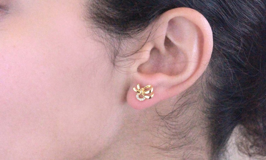 Image 4: Posie Stud Earrings