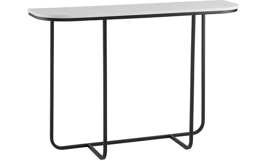 Image 4: 44'' Curved Entry Console Table