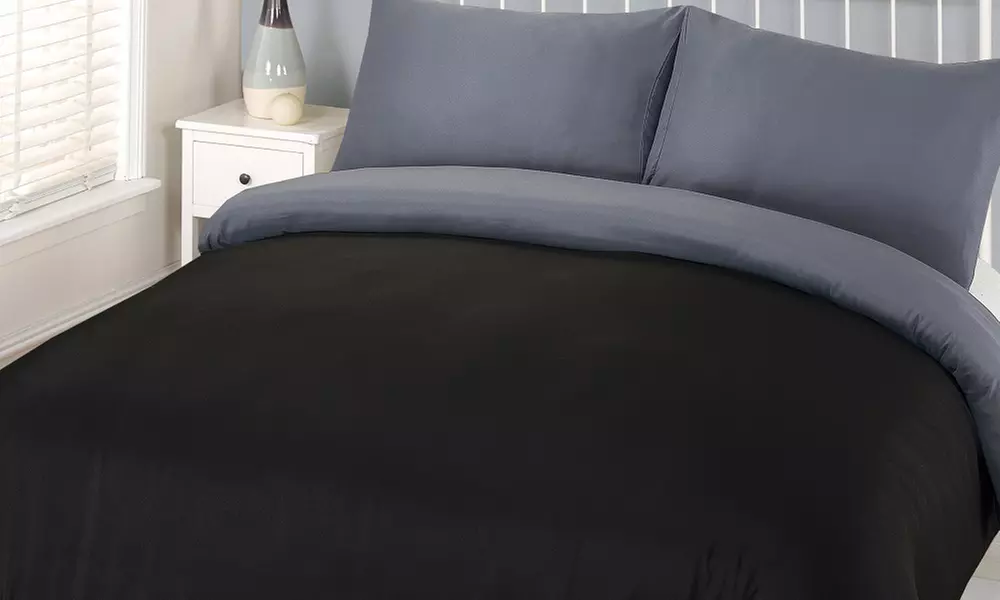 Parure de lit réversible, 100% microfibre - Primary Image