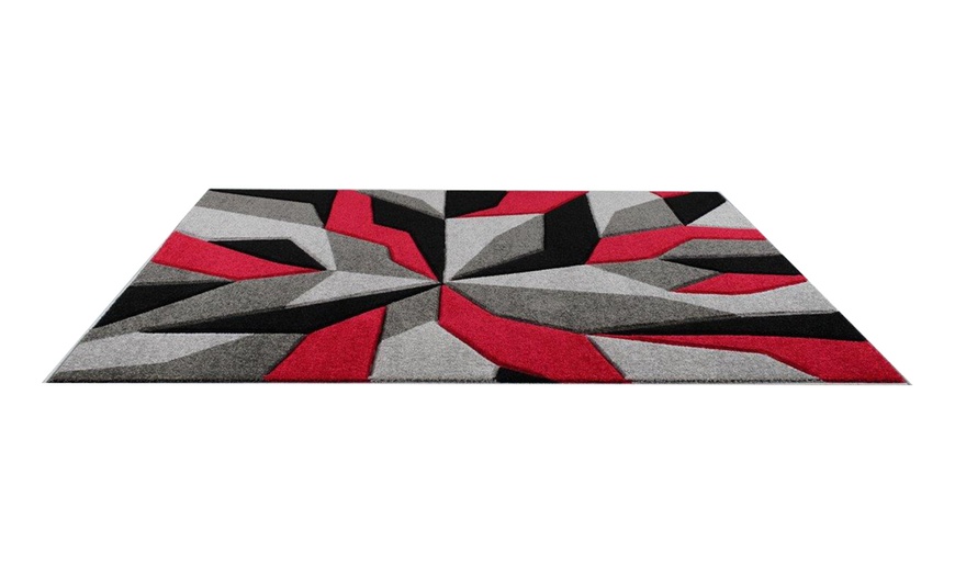 Image 6: Modern Carved Rug - 7 Colours