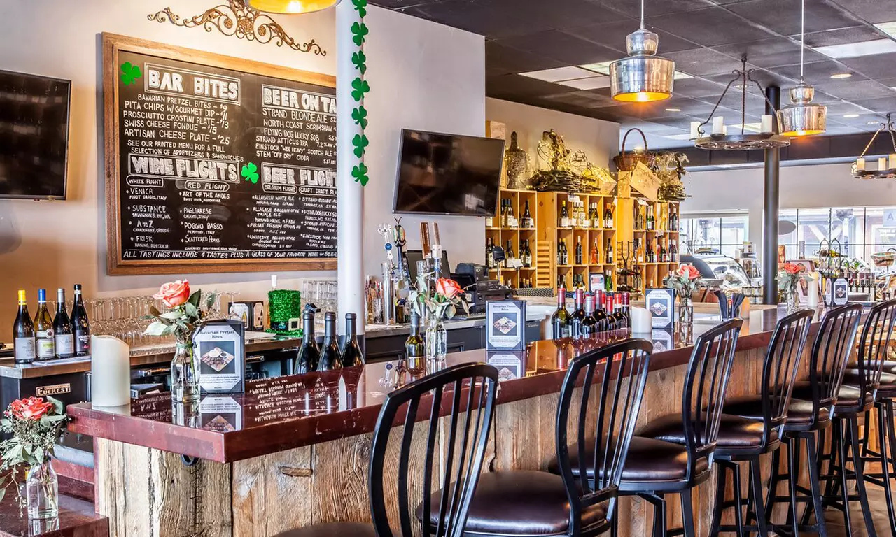 Wine Tasting, Date night with Wine Tasting and Food, or Gift Card at The Grapevine Wine Bar (Up to 43% Off) - Primary Image