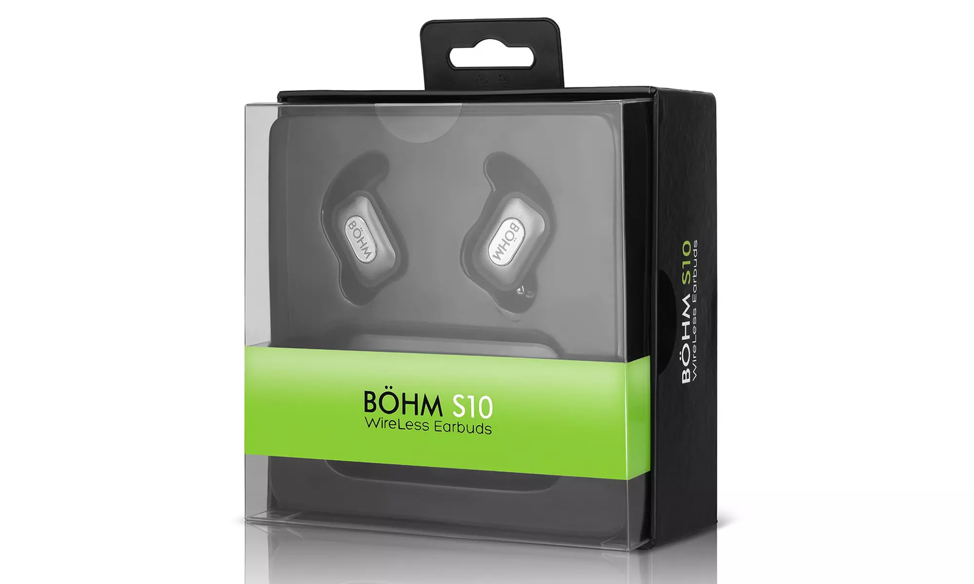 BOHM S10 True Wireless Sport Earbuds with Mic and Charging Station - Second Medium