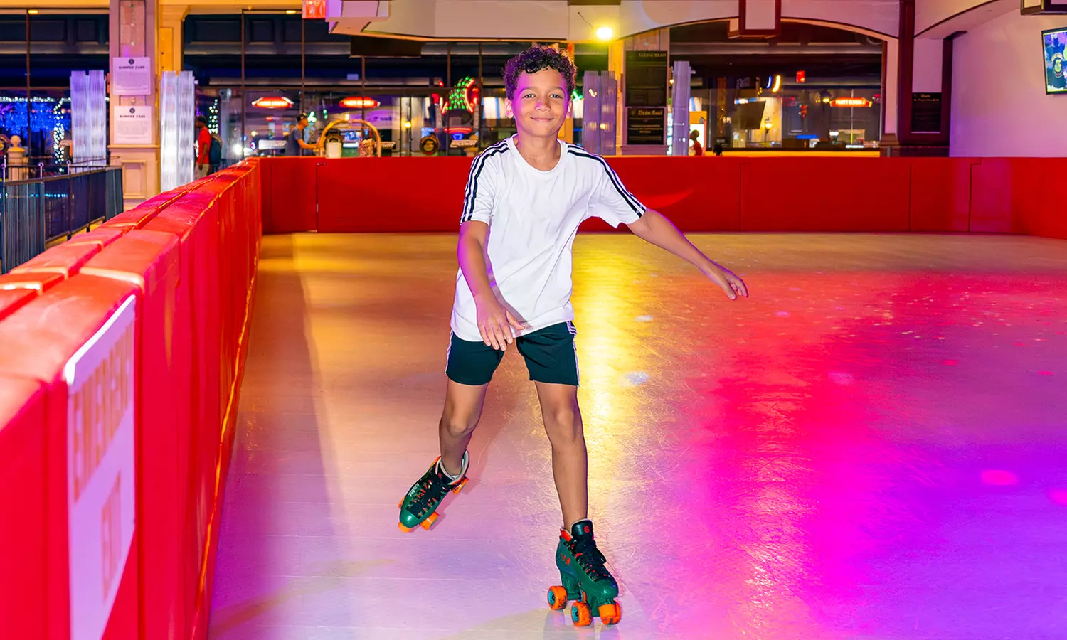 Roller Skating with Skate Rental for Two at Lucky Snake Arcade And Sports Bar (Up to 32% Off) - Primary Image