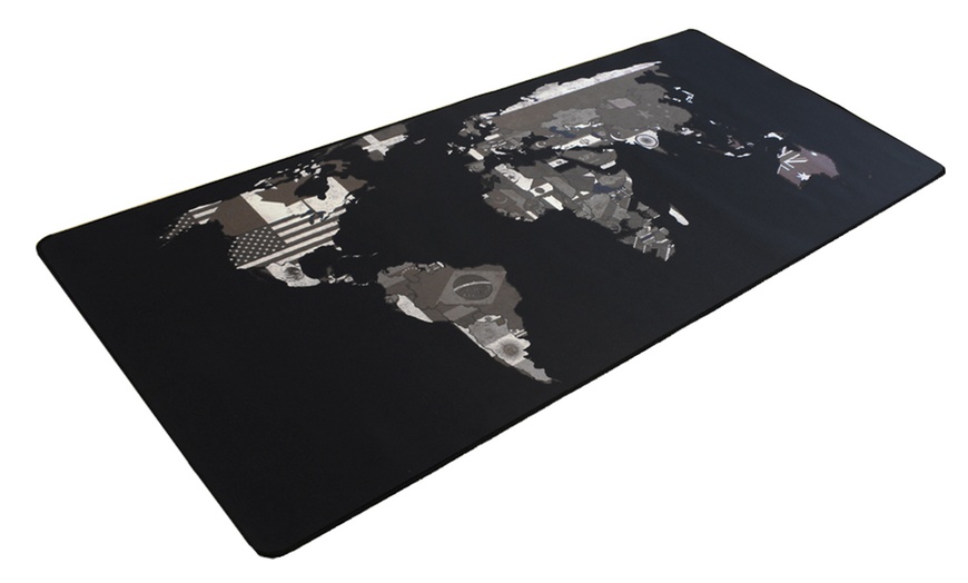 Image 5: World Map Mouse Mat Pad