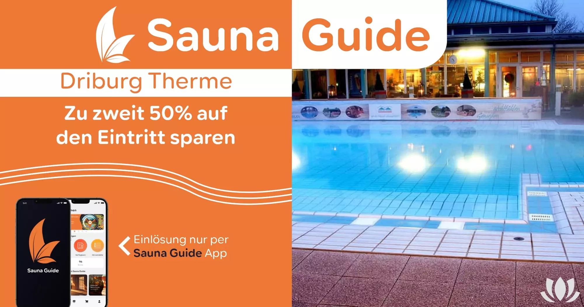 2:1 Gutschein für die Driburg Therme (50% sparen) - Primary Image