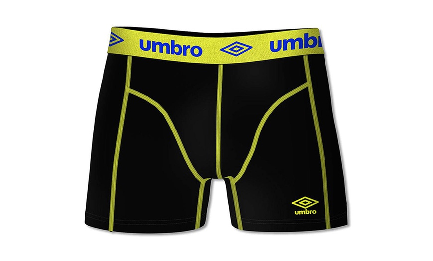 Image 11: Umbro Men's Boxers Multi-Pack