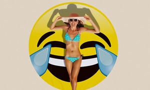 Microfibre Emoji Beach Towel 