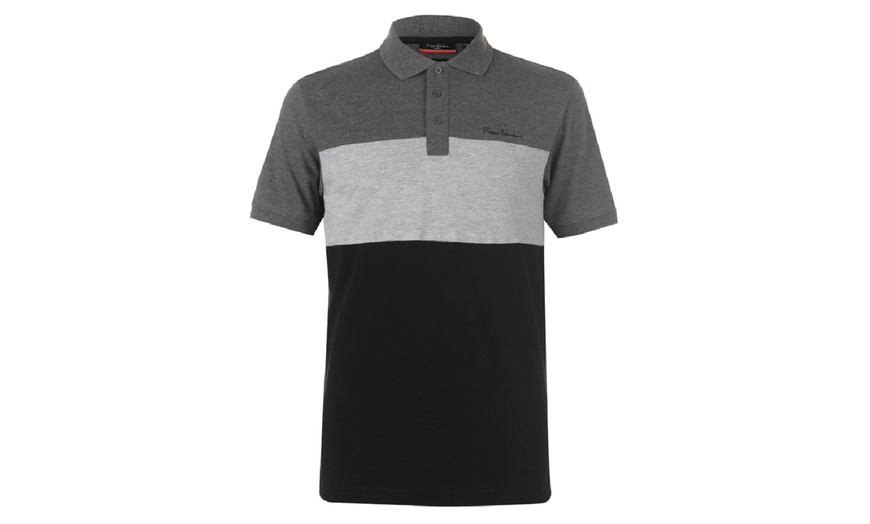 Image 2: Pierre Cardin Men's 100% Cotton Polo Shirt