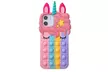 Cartoon Unicorns Rainbow Case for iPhone - Image 4