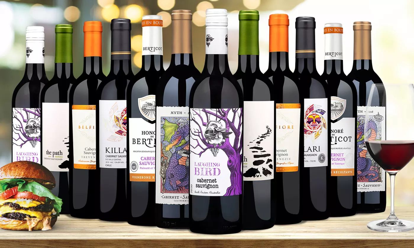 6- or 12-Pack of Cabernet Sauvignon Red Wines from Wine Insiders (Up to 67% Off) - Primary Image
