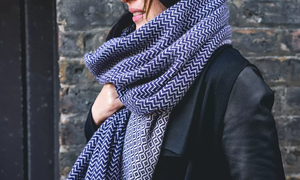 Cashmere Scarves from LOOP+BOND (Up to 60% Off). Two Options Available. - Primary Image