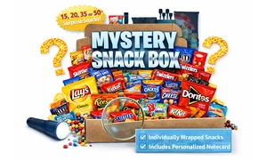 Mystery Snack Box - Surprise Snack & Candy Unboxing Gift