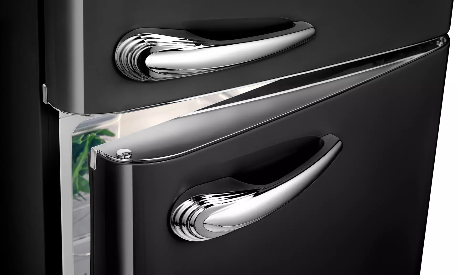 Réfrigérateur et congélateur style rétro Bomann 208 L