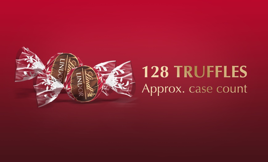 Image 4: Lindt LINDOR Double Chocolate Truffles 200g x 8 