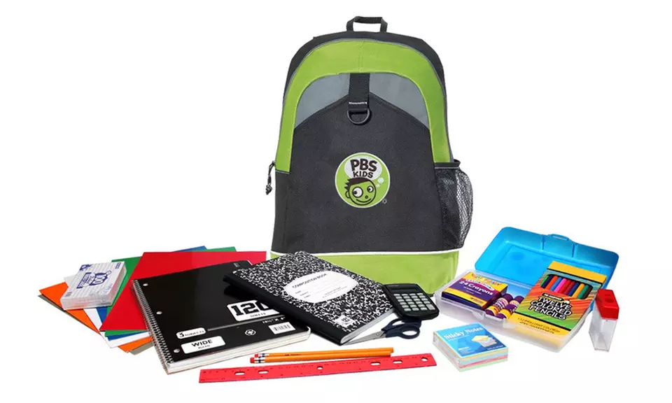 19-Piece Back-to-School Backpack and Supply Bundles - Second Medium
