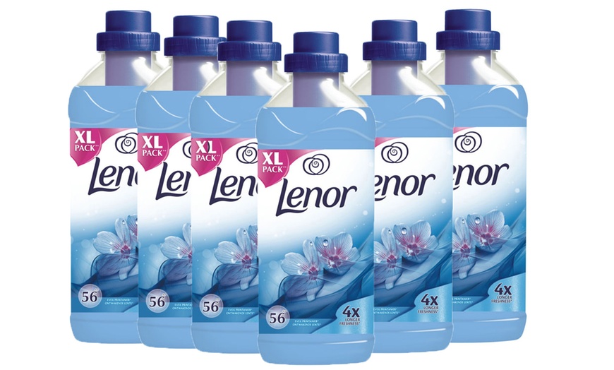 Image 3: 6 ou 12 bouteilles Lenor adoucissant