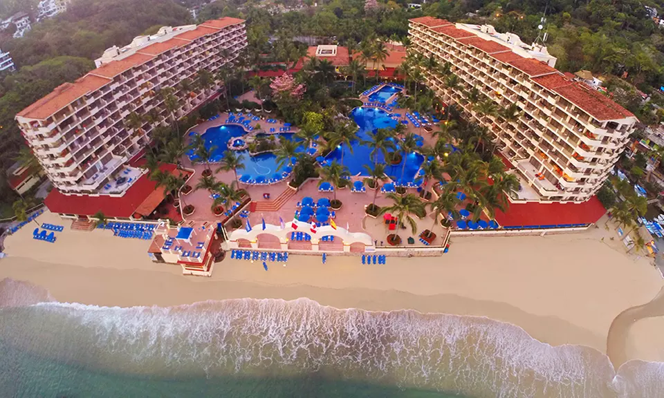 ✈ 3-Night All-Incls. Barcelo Puerto Vallarta Stay w/Air from Travel By Jen. Price per Person Based on Double Occupancy. - Primary Image