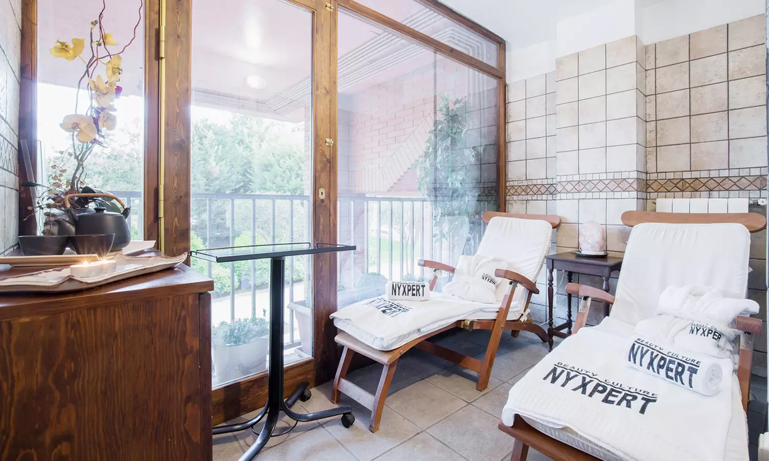 Spa privado con circuito y masaje en Spazio Nyxpert Sant Joan Despí