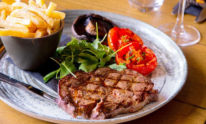 Image 2: Enjoy Classic Steak Frites for Two or Four With Optional Wine
