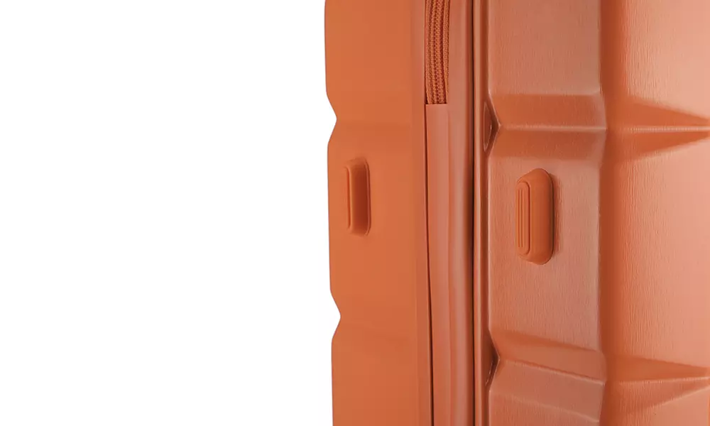 1 of 4 oranje koffers