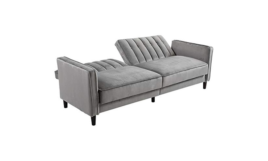 Image 6: Homcom Convertible Recliner Sofa