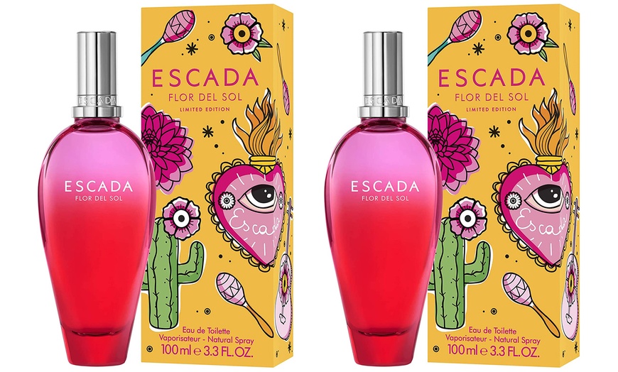 Image 2: One or Two Packs of Escada Flor Del Sol 100ml EDT